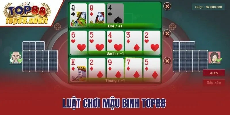 Luật chơi Mậu binh Top88