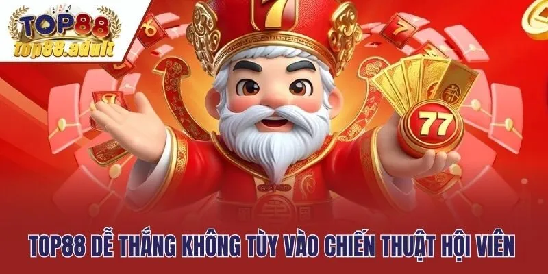 Top88 dễ thắng không tùy vào chiến thuật hội viên